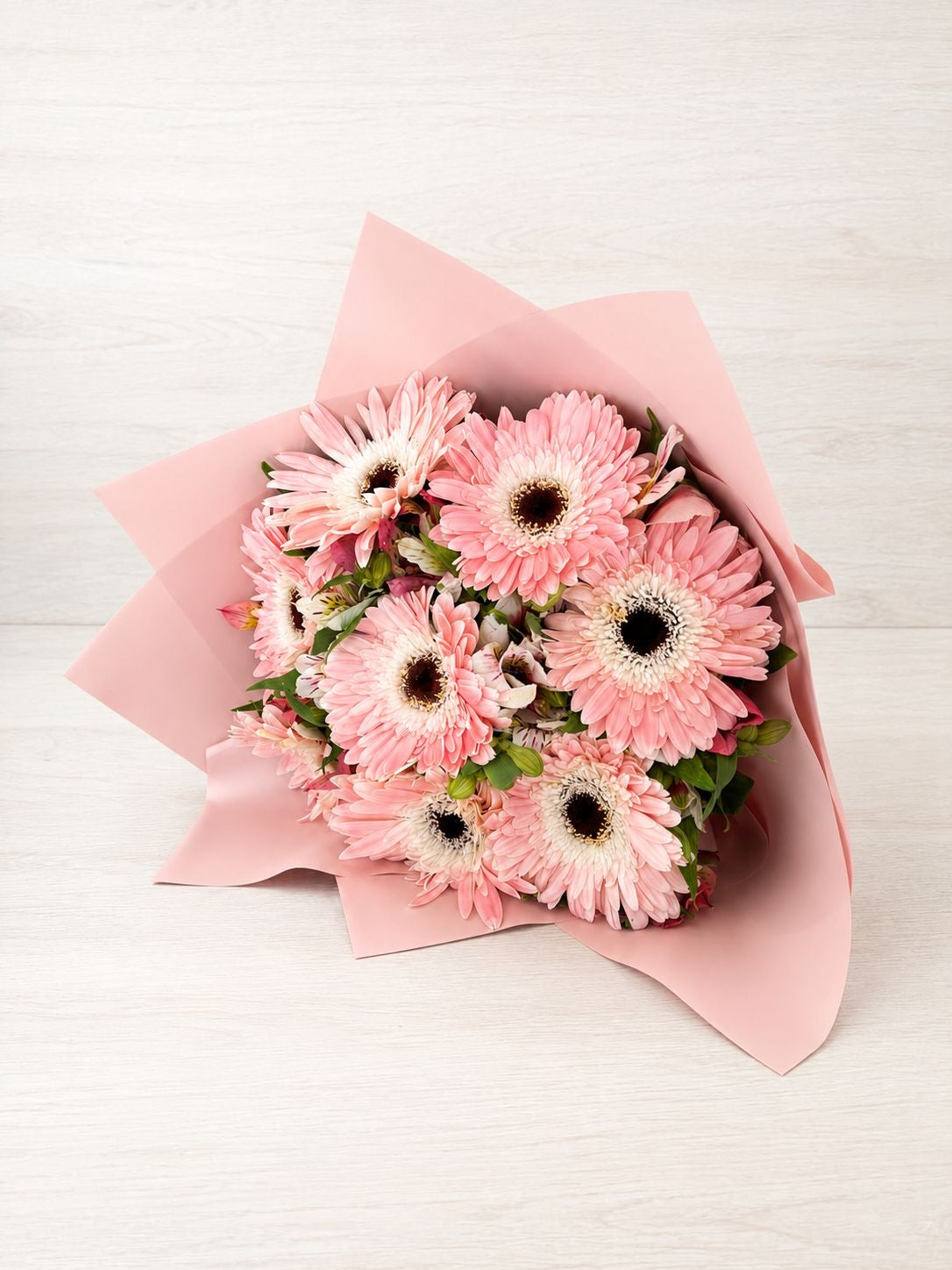 Ramo de gerberas rosas