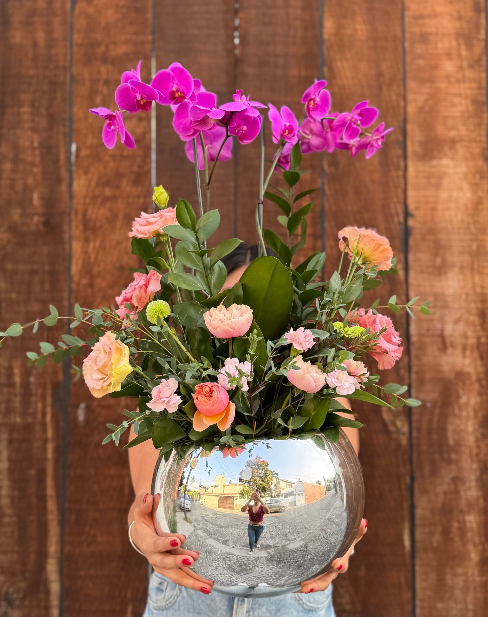 Arreglo con Orquídea