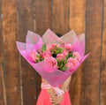 Ramo de rosas en tonos rosa pastel