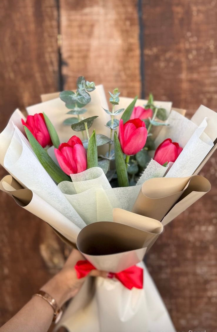 Ramo de tulipanes